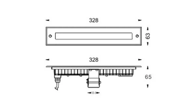 Advantages of Underwater Linear Spot Pool Light HYD-SX-0602