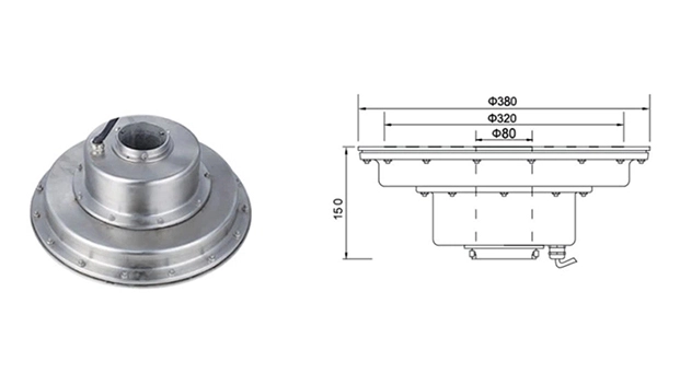 Advantages of 60W Underwater Pool Fountain Light Stainless Steel IP68 HYD-SX-6380