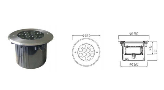 Advantages of LED 14W Outdoor Inground Light IP67 HYD-JZL12068