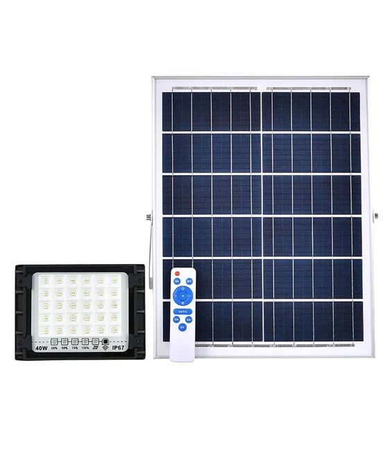 Solar Flood Light Operation