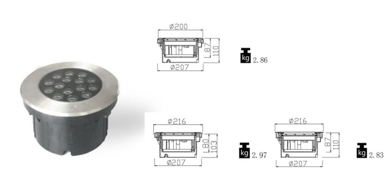 ground lights for house