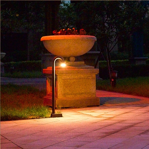 steel bollard lights